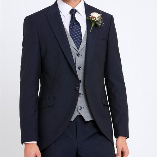 men's suits & blazers autumn tailor made fashion black men suit with grey vest slim fit groomsm for wedding dinner beach party sets(jac, White;black
men's suits & blazers autumn tailor made fashion black men suit with grey vest slim fit groomsm for wedding dinner beach party sets(jac, White;black