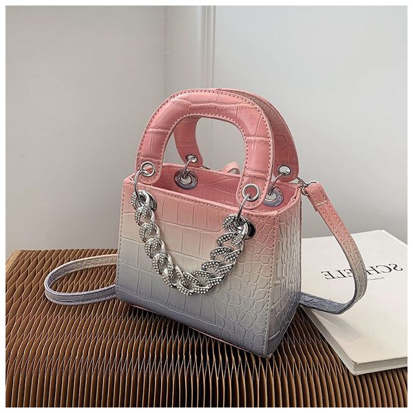 small square bag women's new portable chain fashion crocodile pattern diana leisure simple messenger
small square bag women's new portable chain fashion crocodile pattern diana leisure simple messenger