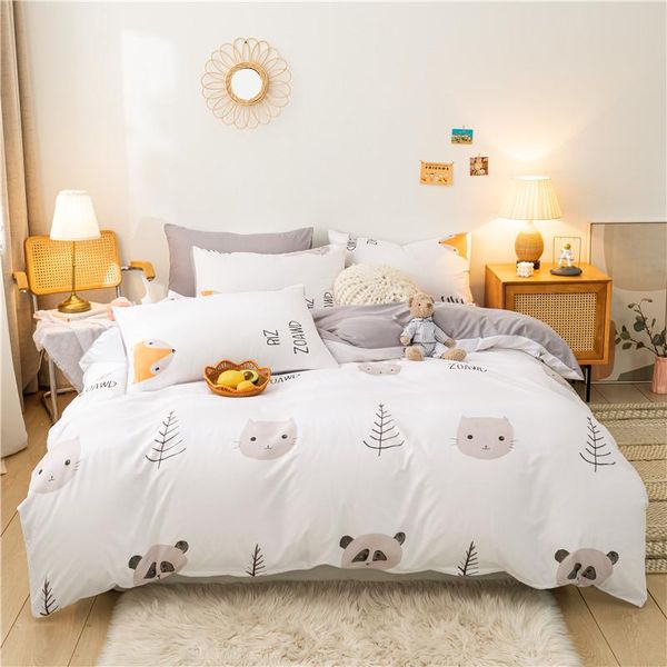bedding sets white cat duvet cover pillowcases 4pcs cartoon quilt twin full single king luxury bedclothes
bedding sets white cat duvet cover pillowcases 4pcs cartoon quilt twin full single king luxury bedclothes