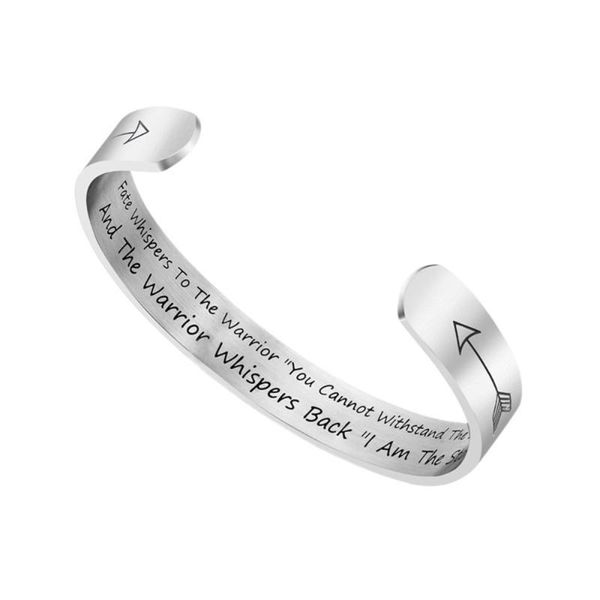 charm bracelets opening bracelet titanium steel motivational statements personalized for woman man (10mm), Golden;silver
charm bracelets opening bracelet titanium steel motivational statements personalized for woman man (10mm), Golden;silver