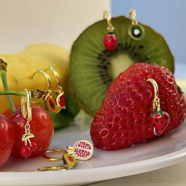hoop & huggie mc 925 sterling silver earrings for women trend cute fruit charms ear with papaya kiwi avocado pendants earring accessories, Golden;silver
hoop & huggie mc 925 sterling silver earrings for women trend cute fruit charms ear with papaya kiwi avocado pendants earring accessories, Golden;silver