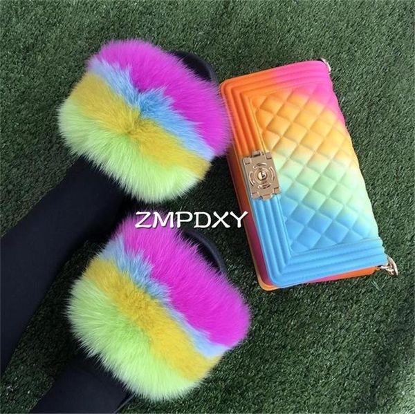 women summer fur slippers colorful jelly bag cute fluffy fashion furry slides plush slipper sets big, Black
women summer fur slippers colorful jelly bag cute fluffy fashion furry slides plush slipper sets big, Black