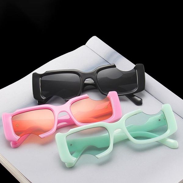 sunglasses women 2021 trending vintage rectangle notch glasses black pink lenses fashion luxury designer men driving eyeglasses, White;black
sunglasses women 2021 trending vintage rectangle notch glasses black pink lenses fashion luxury designer men driving eyeglasses, White;black