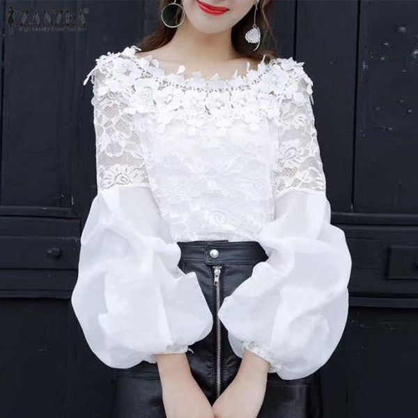 blouses plus size women's lace stiching shirts off shoulder blouse 2021 fashion casual long sleeve blusas female solid tunic, White
blouses plus size women's lace stiching shirts off shoulder blouse 2021 fashion casual long sleeve blusas female solid tunic, White
