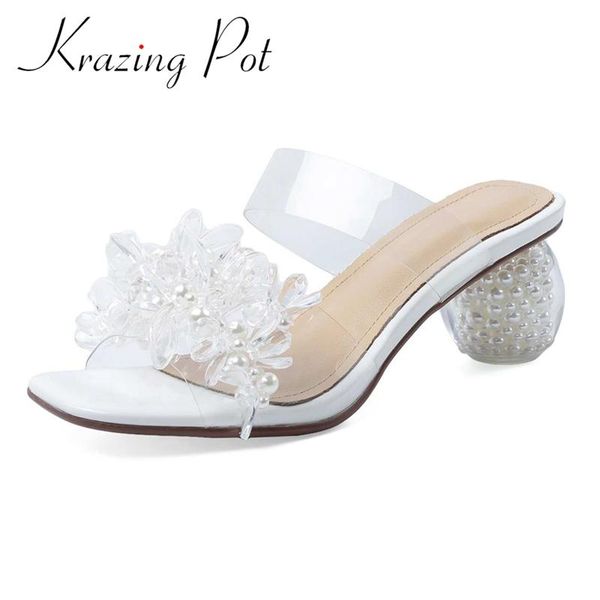 sandals krazing pot summer arrival crystal rhinestone pearl sweet girls korean daily wear large size slip on women l20, Black
sandals krazing pot summer arrival crystal rhinestone pearl sweet girls korean daily wear large size slip on women l20, Black