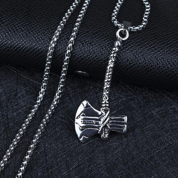 pendant necklaces fancy ax design antique silver color necklace long chain thunder axe viking for men hip hop rock jewelry homme
pendant necklaces fancy ax design antique silver color necklace long chain thunder axe viking for men hip hop rock jewelry homme