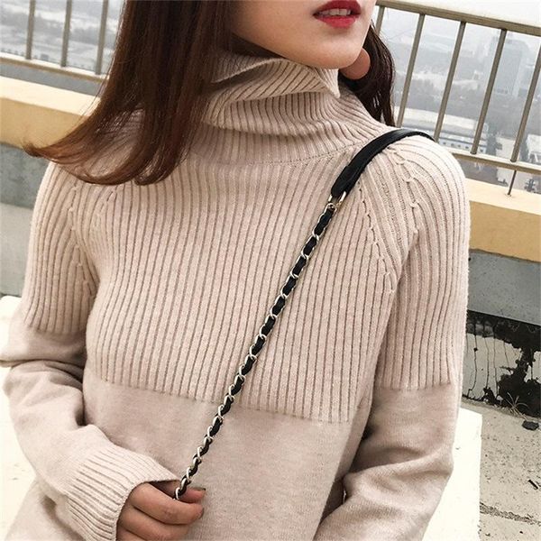 women's sweaters fannic turtleneck sweater ladies winter pullover cashmere solid knit fall fashion, White;black
women's sweaters fannic turtleneck sweater ladies winter pullover cashmere solid knit fall fashion, White;black