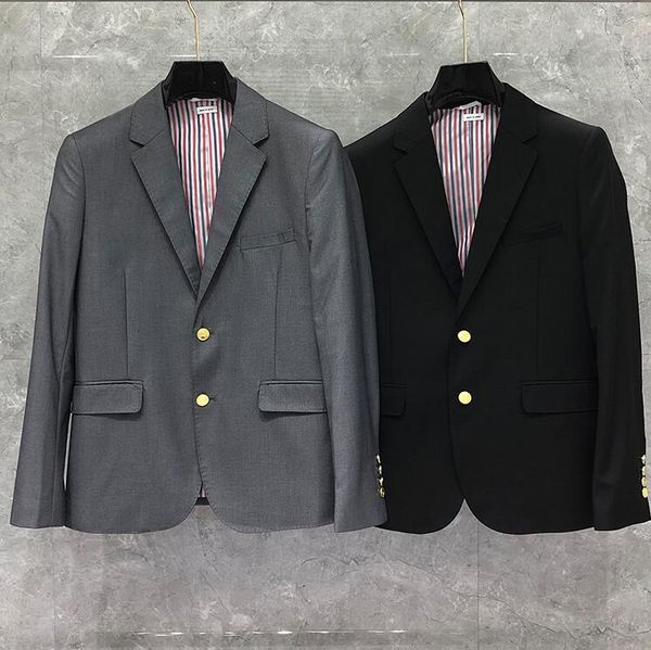 men's suits & blazers tb thom fashion jacket, british formal , tight single row button solid coat, spring and autumn, 2021, White;black
men's suits & blazers tb thom fashion jacket, british formal , tight single row button solid coat, spring and autumn, 2021, White;black