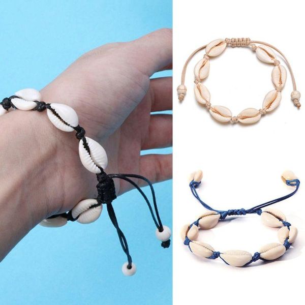 bohemia bracelet boho bohemian style natural shell pendant braided jewelry wristband handmade beaded gifts women girls charms charm bracelet, Golden;silver
bohemia bracelet boho bohemian style natural shell pendant braided jewelry wristband handmade beaded gifts women girls charms charm bracelet, Golden;silver