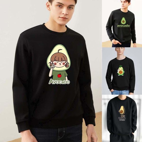 men's hoodies & sweatshirts o-neck long sleeve pullover cute avocado print 2021 men black youth sweatshirt
men's hoodies & sweatshirts o-neck long sleeve pullover cute avocado print 2021 men black youth sweatshirt