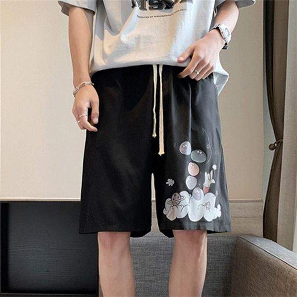 men's shorts men summer fashion cartoon graffiti loose breathable casual outdoor beach five-point pants, White;black
men's shorts men summer fashion cartoon graffiti loose breathable casual outdoor beach five-point pants, White;black