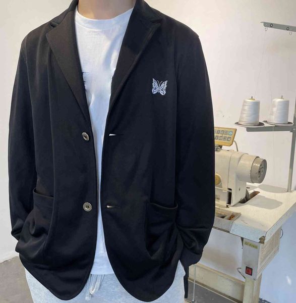 men's hoodies & sweatshirts 1:1 needles awge track jacket high street women outerwear coats black white man jackets stripe butterfly em
men's hoodies & sweatshirts 1:1 needles awge track jacket high street women outerwear coats black white man jackets stripe butterfly em