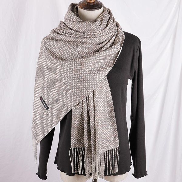 scarves 2021 autumn and winter women's striped plaid knitted imitation cashmere scarf, long fringed wild snood big shawl, Blue;gray
scarves 2021 autumn and winter women's striped plaid knitted imitation cashmere scarf, long fringed wild snood big shawl, Blue;gray
