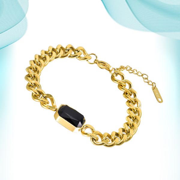 punk style cool stainless steel bracelet personalized jewelry men women creative chain bracelets fashion accessory on hand for friends party, Golden;silver
punk style cool stainless steel bracelet personalized jewelry men women creative chain bracelets fashion accessory on hand for friends party, Golden;silver