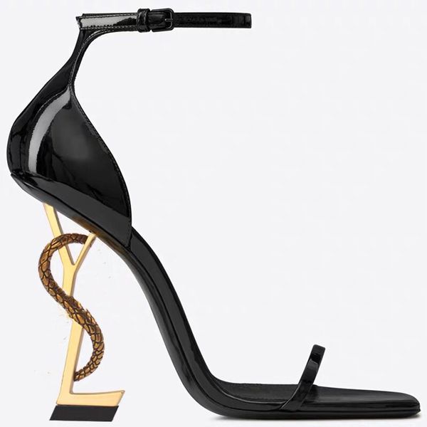 dress shoes red luxury designer leather ladies sandals soles with frame wedding high heels, Black
dress shoes red luxury designer leather ladies sandals soles with frame wedding high heels, Black