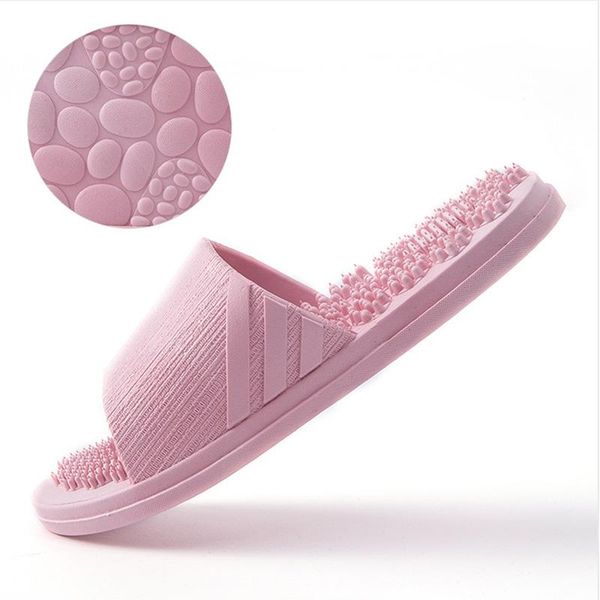 foot massage sandals women's home summer couple indoor bathroom non-slip soft bottom slippers for men, Black
foot massage sandals women's home summer couple indoor bathroom non-slip soft bottom slippers for men, Black