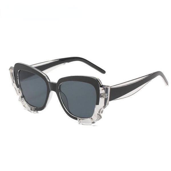 sunglasses oversized square women brand trendy shades sun glasses female vintage eyewear punk uv400, White;black
sunglasses oversized square women brand trendy shades sun glasses female vintage eyewear punk uv400, White;black