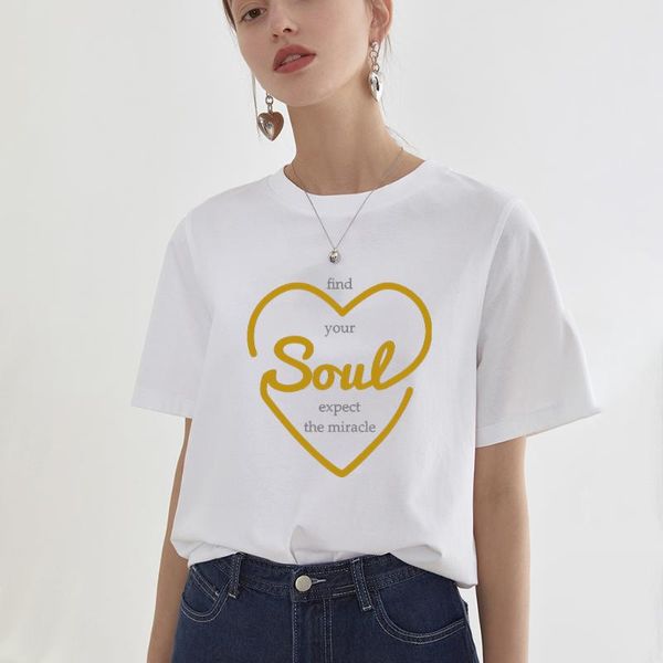 women's t-shirt for love printing woman tshirt fashion oversized tshirts simplicity o-neck cotton summer casual womans t-shirts, White
women's t-shirt for love printing woman tshirt fashion oversized tshirts simplicity o-neck cotton summer casual womans t-shirts, White