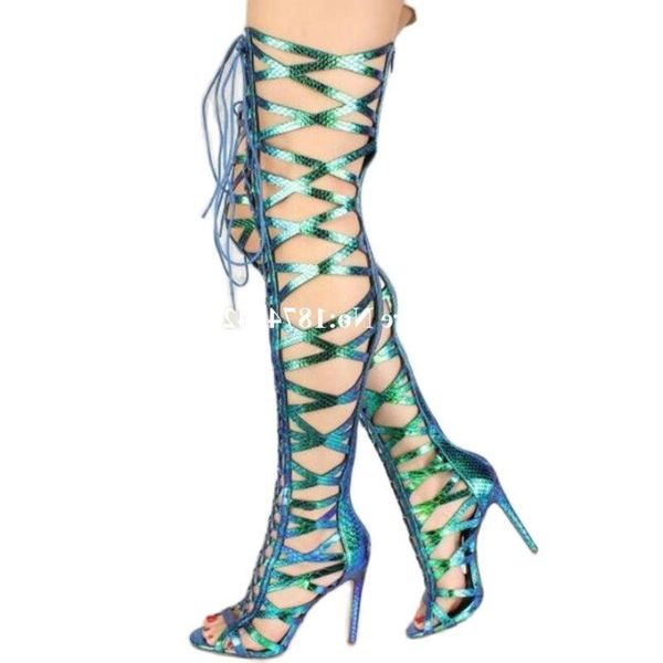 sandals black over the knee long boots summer test cross-toed thin high heel and open toe gold color 35-43 size women
sandals black over the knee long boots summer test cross-toed thin high heel and open toe gold color 35-43 size women