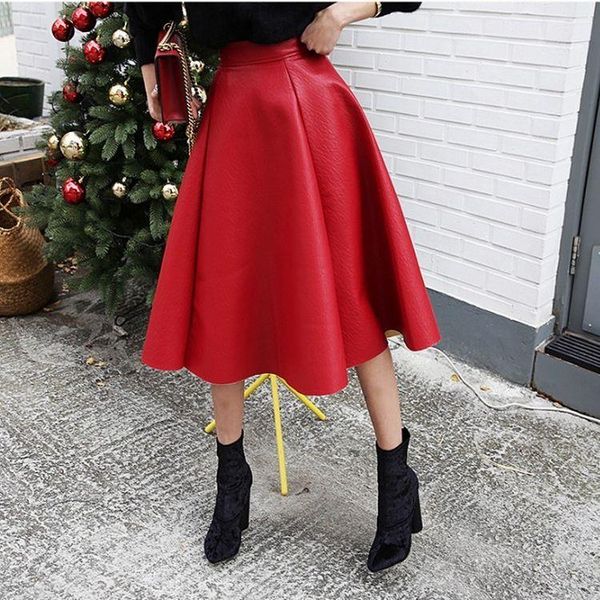 skirts design fashion women high waist pu leather a-line big expansion midi long skirt year red color xssmlxlxxl, Black
skirts design fashion women high waist pu leather a-line big expansion midi long skirt year red color xssmlxlxxl, Black
