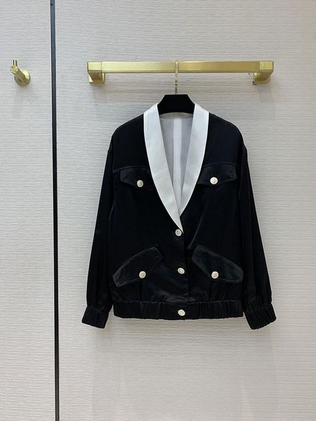 women's jackets women 2021 early spring suit coat casual versatile four-pocket contrast color lapel loose jacket coats, Black;brown
women's jackets women 2021 early spring suit coat casual versatile four-pocket contrast color lapel loose jacket coats, Black;brown