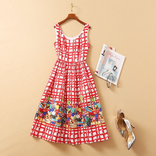 casual dresses european and american women's wear winter style sleeveless cartoon character print fashionable red dress 36t2, Black;gray
casual dresses european and american women's wear winter style sleeveless cartoon character print fashionable red dress 36t2, Black;gray