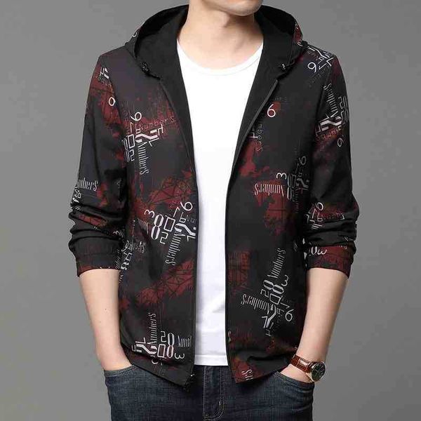 straight hair spring and autumn men's youth trend printed double-sided hooded jacket upper garment, Black;brown
straight hair spring and autumn men's youth trend printed double-sided hooded jacket upper garment, Black;brown