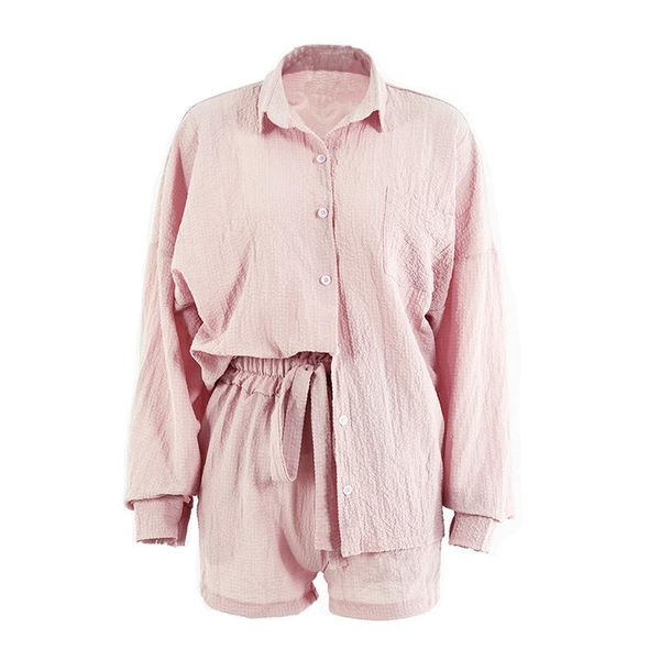 women's tracksuits fanco casual shorts suit 2021 spring single-breasted high waist two-piece set long sleeve drawstring, Gray
women's tracksuits fanco casual shorts suit 2021 spring single-breasted high waist two-piece set long sleeve drawstring, Gray
