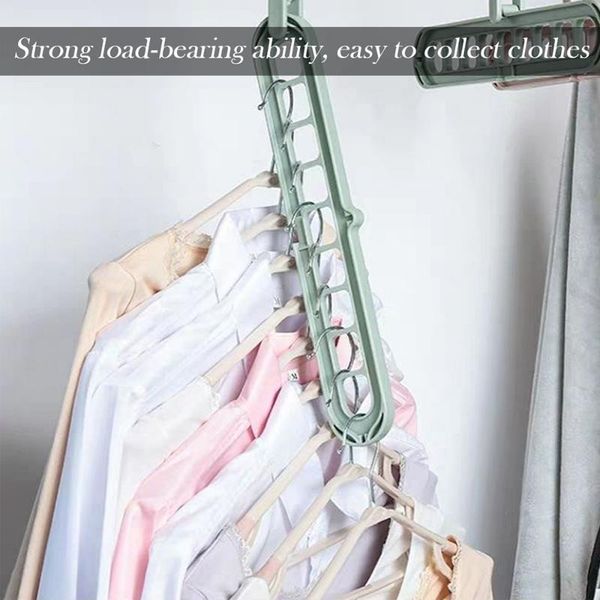 hangers & racks hanger nine holes rotating magic multi-function folding clothes drying closet space-saving cloth organizer
hangers & racks hanger nine holes rotating magic multi-function folding clothes drying closet space-saving cloth organizer
