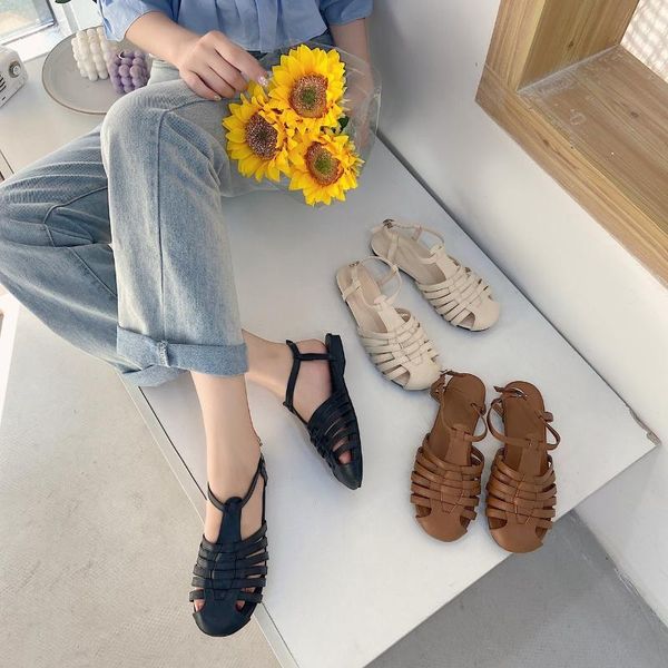 sandals retro woman shoes 2021 summer beige heeled buckle strap cross breathable original low black girls fashion comfort
sandals retro woman shoes 2021 summer beige heeled buckle strap cross breathable original low black girls fashion comfort