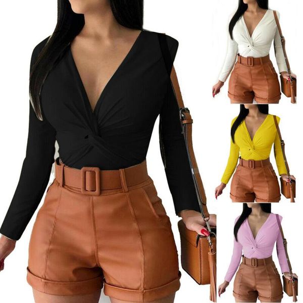 women's t-shirt 2021 women fashion solid t shirt v neck long sleeve button tee ladies casual slim, White
women's t-shirt 2021 women fashion solid t shirt v neck long sleeve button tee ladies casual slim, White