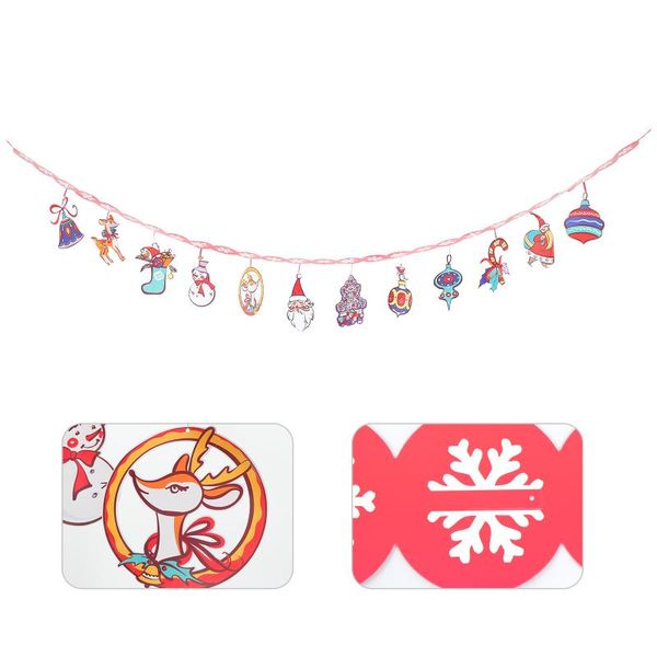 party favor 1 set of xmas paper banner indoor outdoor bunting decor christmas po booth props
party favor 1 set of xmas paper banner indoor outdoor bunting decor christmas po booth props