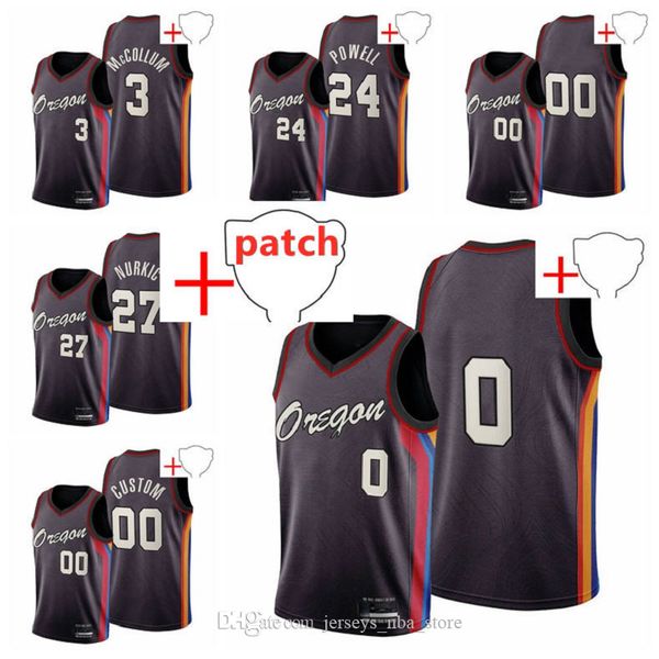 portlandtrailblazersmen damian lillard c.j. mccollum carmelo anthony jusuf nurkic norman powell 2021 playoffs basketball jersey, Black;red
portlandtrailblazersmen damian lillard c.j. mccollum carmelo anthony jusuf nurkic norman powell 2021 playoffs basketball jersey, Black;red