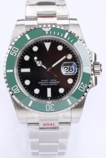 fashion mens watch luxury black dial stainless steel automatic mechanical sport watches green bezel ceramic sapphire glass wristwatches, Slivery;brown
fashion mens watch luxury black dial stainless steel automatic mechanical sport watches green bezel ceramic sapphire glass wristwatches, Slivery;brown