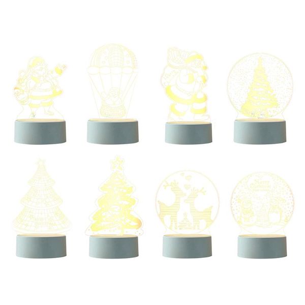 night lights 1pc creative lamp bedroom light kids room decoration christmas style 3d acrylic table desk ornament
night lights 1pc creative lamp bedroom light kids room decoration christmas style 3d acrylic table desk ornament