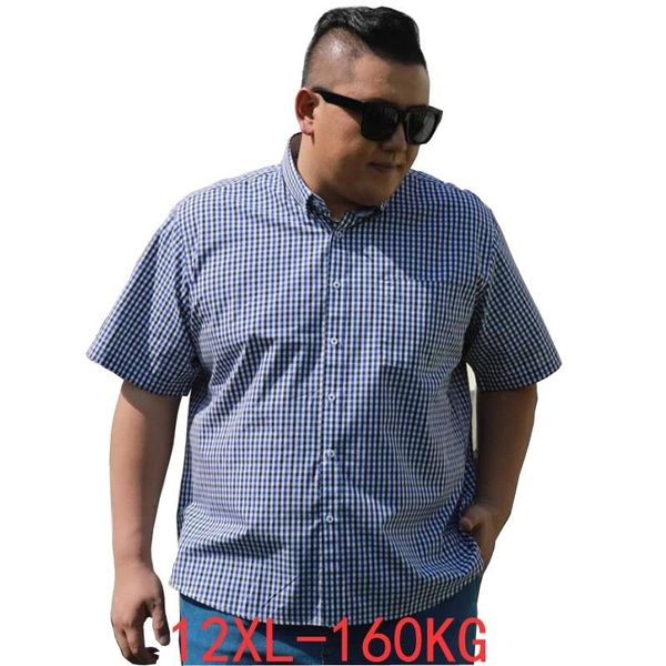 men's casual shirts 6xl 7xl 8xl 9xl 10xl 12xl business classic plaid short sleeve shirt summer brand clothing 100% cotton loose, White;black
men's casual shirts 6xl 7xl 8xl 9xl 10xl 12xl business classic plaid short sleeve shirt summer brand clothing 100% cotton loose, White;black