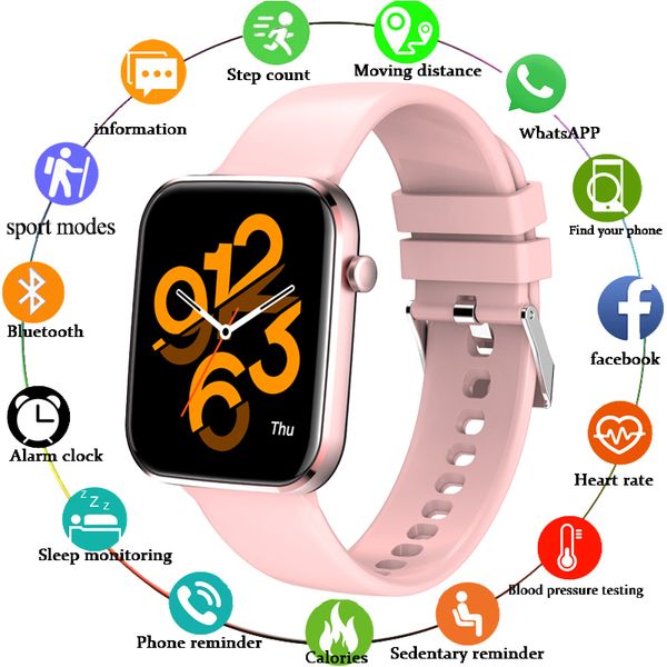 lige 2021 new women smart watch men real-time activity tracker heart rate monitor sports ladies smart watch men for android iosg, Slivery;brown
lige 2021 new women smart watch men real-time activity tracker heart rate monitor sports ladies smart watch men for android iosg, Slivery;brown