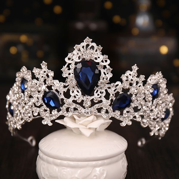 wedding hair jewelry accessories gorgeous blue crystal headbands queen tiaras and crowns bridal hairband girls prom party giftsdio chan cont, White;golden
wedding hair jewelry accessories gorgeous blue crystal headbands queen tiaras and crowns bridal hairband girls prom party giftsdio chan cont, White;golden