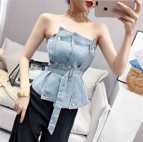 women's tanks & camis camisa feminina elegante jeans sem mangas, blusa casual ombro à mostra 7iwu, White
women's tanks & camis camisa feminina elegante jeans sem mangas, blusa casual ombro à mostra 7iwu, White