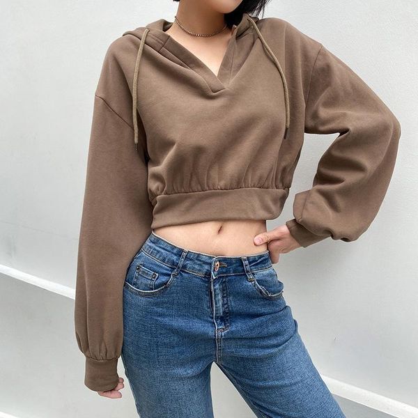 women's hoodies & sweatshirts 2021 fashion women autumn hooded loose casual short sweatshirt streetwear goth hoodie, Black
women's hoodies & sweatshirts 2021 fashion women autumn hooded loose casual short sweatshirt streetwear goth hoodie, Black