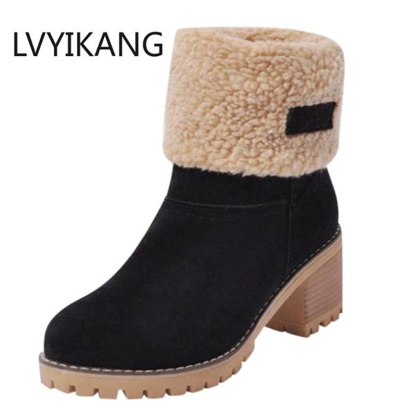 boots women snow flat lace up winter plus size platform ladies warm shoes 2021 flock fur women's suede ankle female, Black
boots women snow flat lace up winter plus size platform ladies warm shoes 2021 flock fur women's suede ankle female, Black