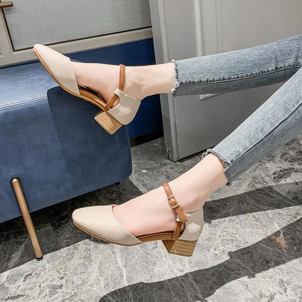 sandals women 2021 summer and fashionable slippers mid-heel comfortable versatile baotou women's, Black
sandals women 2021 summer and fashionable slippers mid-heel comfortable versatile baotou women's, Black