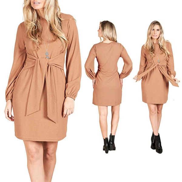 autumn elegant long sleeve casual belt sweater, White;black 
autumn elegant long sleeve casual belt sweater, White;black