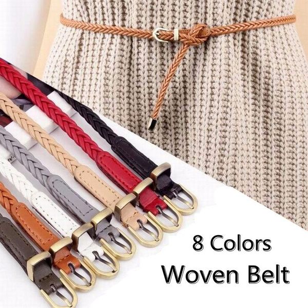 belts 8colors hand-woven belt female needle buckle retro casual versatile waistband waist rope decoration dress jeans accessories, Black;brown
belts 8colors hand-woven belt female needle buckle retro casual versatile waistband waist rope decoration dress jeans accessories, Black;brown