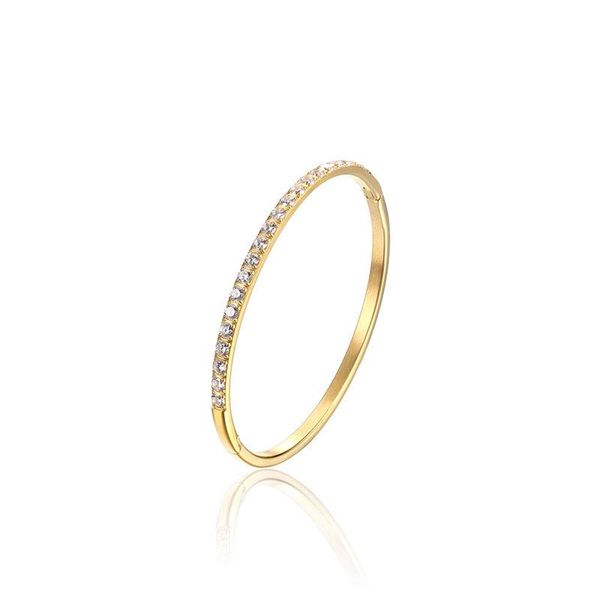 bangle arrival inlaid shiny zircon bracelets & bangles for women stainless steel cuff love wedding jewelry, Black
bangle arrival inlaid shiny zircon bracelets & bangles for women stainless steel cuff love wedding jewelry, Black