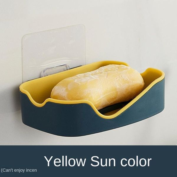 bath accessory set pp slant high mouth hanging double-layer soap arc box drainage creative quality two-color without wall drilling and
bath accessory set pp slant high mouth hanging double-layer soap arc box drainage creative quality two-color without wall drilling and
