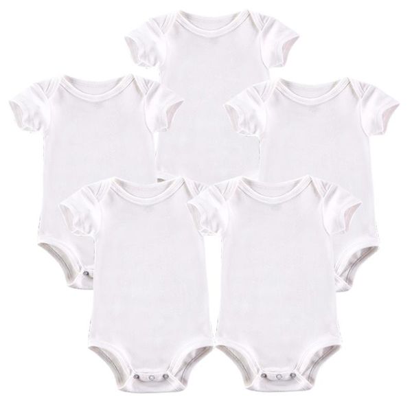 rompers 5 pcs/lot white baby bodysuit blank clothes short sleeve summer clothing set boy girl baby's sets, Blue
rompers 5 pcs/lot white baby bodysuit blank clothes short sleeve summer clothing set boy girl baby's sets, Blue