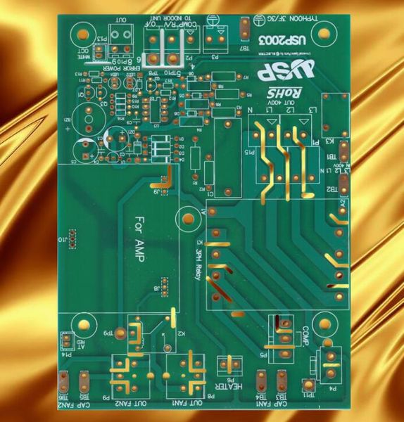 single circuits double layer pcb board applications for industrial control, electronic communication and other industries 
single circuits double layer pcb board applications for industrial control, electronic communication and other industries