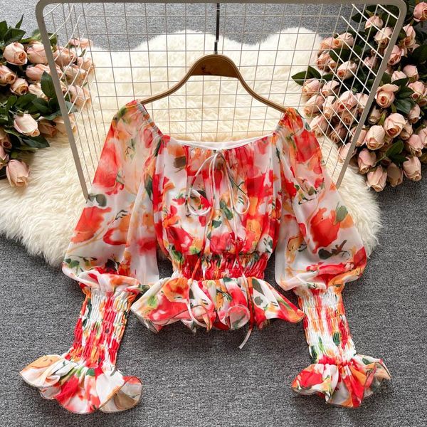 women's blouses & shirts singreiny women retro floral blouse elegant french long sleeve v neck slim 2021 autumn bohemian print vacatio, White
women's blouses & shirts singreiny women retro floral blouse elegant french long sleeve v neck slim 2021 autumn bohemian print vacatio, White