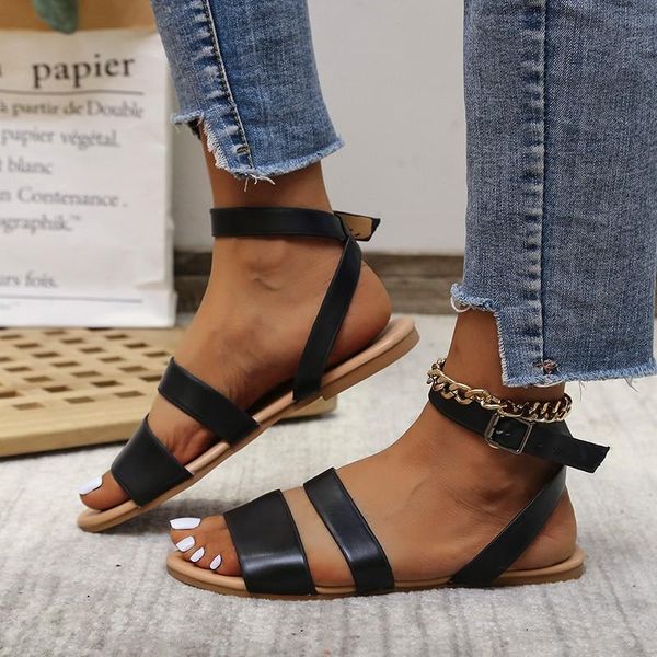 sandals large size fashion womens shoes 2021 clear heels flat buckle strap suit female beige big luxury without comfort summer l, Black
sandals large size fashion womens shoes 2021 clear heels flat buckle strap suit female beige big luxury without comfort summer l, Black